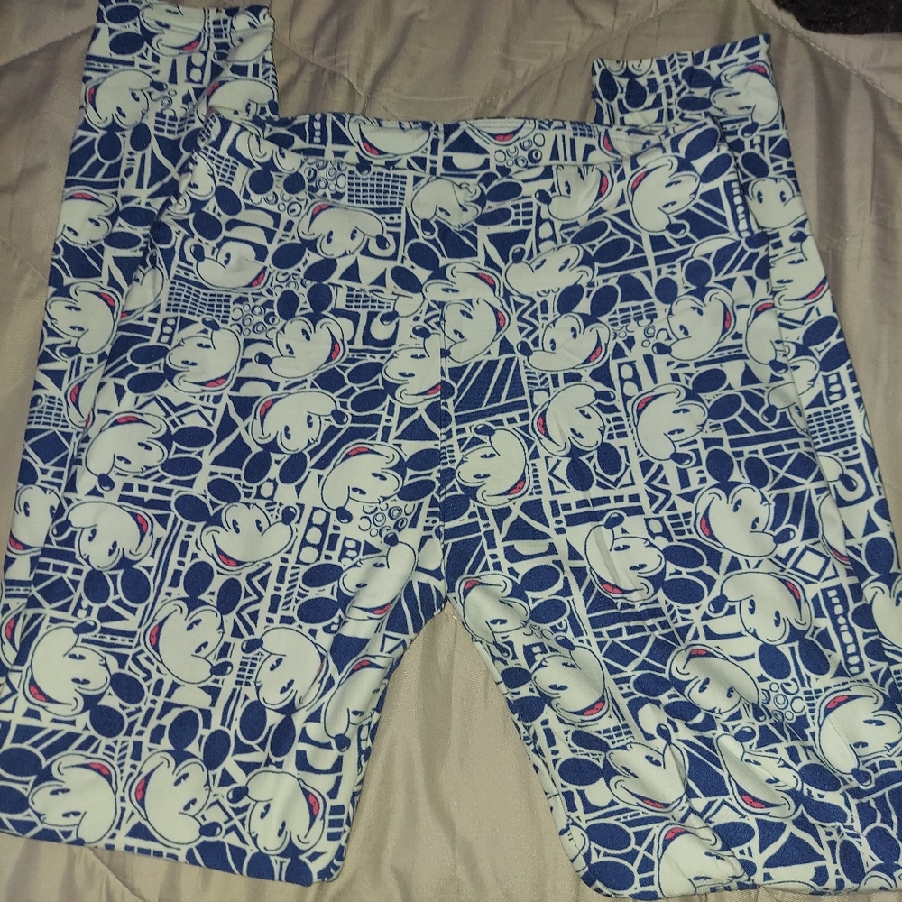 Mickey mouse lularoe leggings
